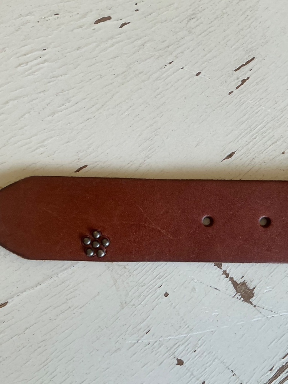 American Eagle studded leather belt Large - Picture 7 of 15